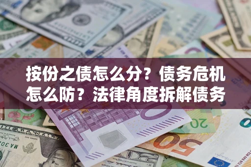 济南按份之债怎么分？债务危机怎么防？法律角度拆解债务分配与风险自保指南