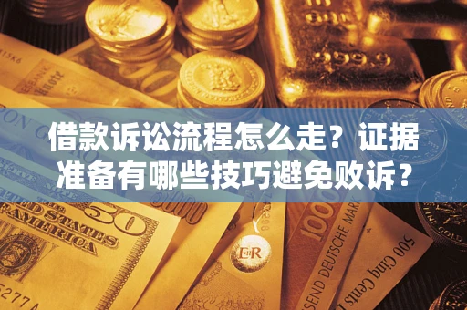 济南借款诉讼流程怎么走？证据准备有哪些技巧避免败诉？