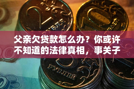 济南父亲欠贷款怎么办？你或许不知道的法律真相，事关子女未来