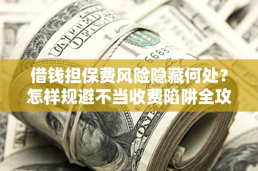 济南借钱担保费风险隐藏何处？怎样规避不当收费陷阱全攻略！